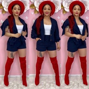 Women’s 2pc Set (Navy)